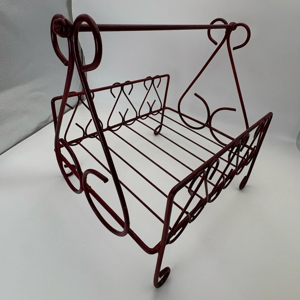 MCM Iron and Metal Magazine or Record Rack